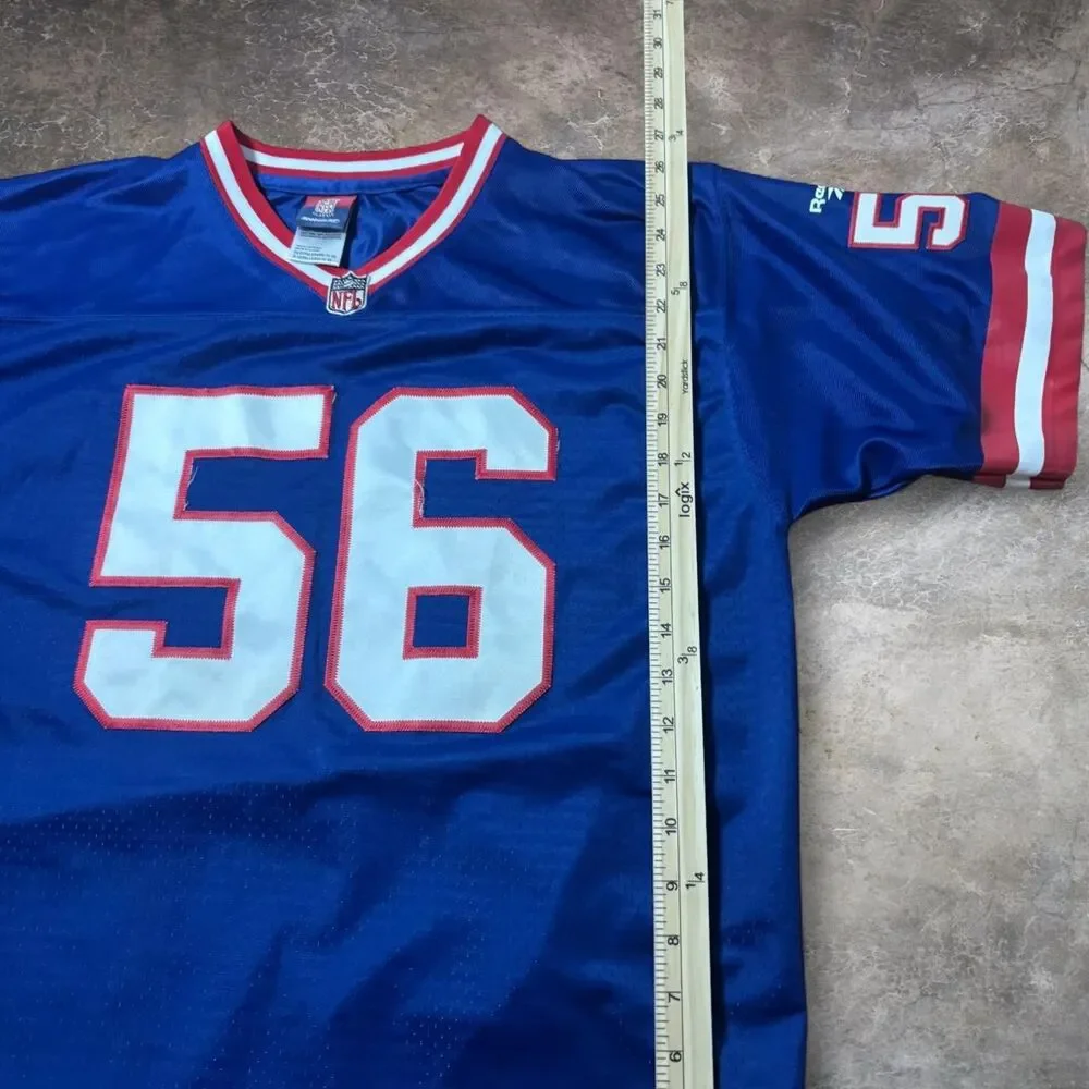 Reebok New York Giants Lawrence Taylor Jersey Men’s M Blue NFL Football